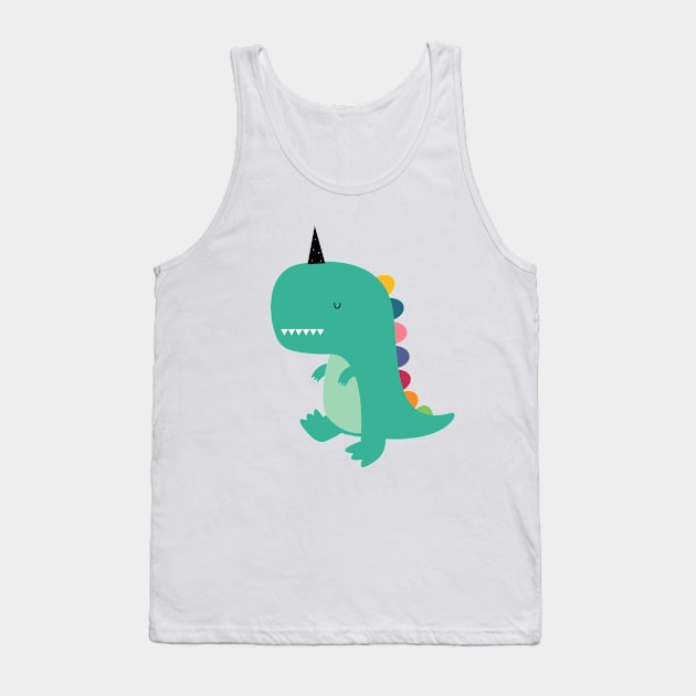 Dinocorn Tank Top by AndyWestface